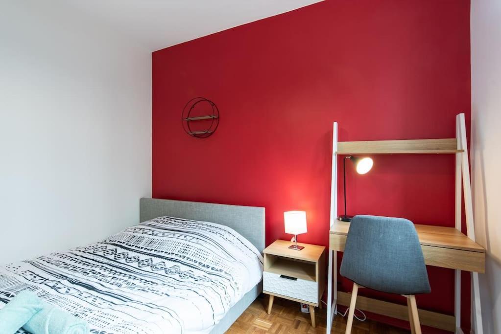Appartement Renove Pour 6 Avec Parking Villeurbanne Luaran gambar